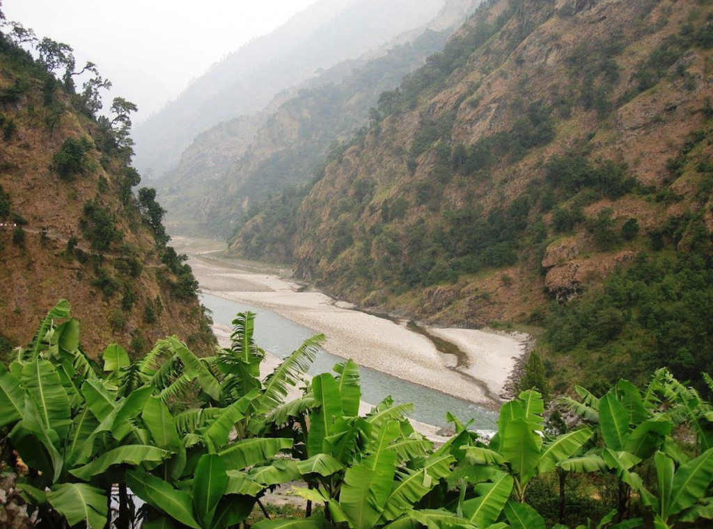 The Valley Viewed From Soti Khola