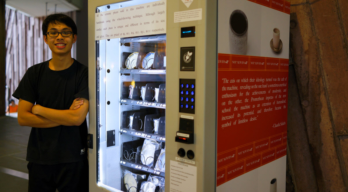 Hans Chew Ceramics vending machine SOTA