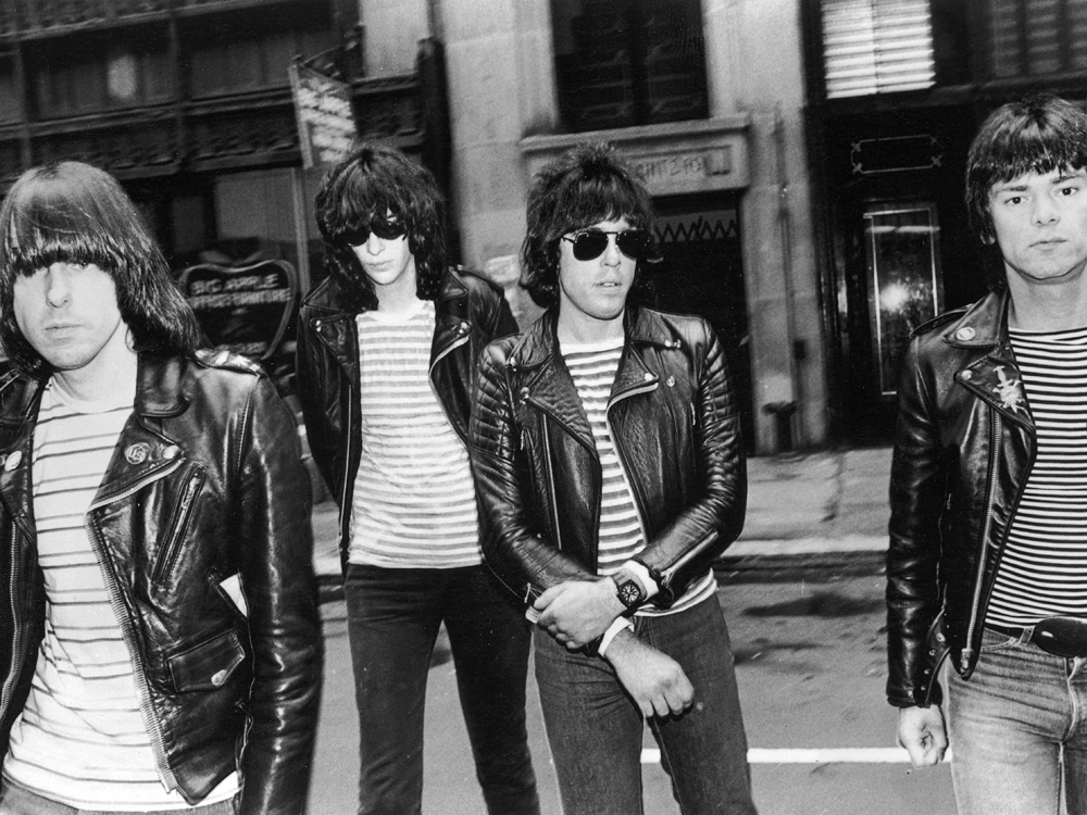 SHEENA IS A PUNK: The Ramones' self-titled first album, released 38 years ago, has finally gone gold, with over 500,000 copies sold.
